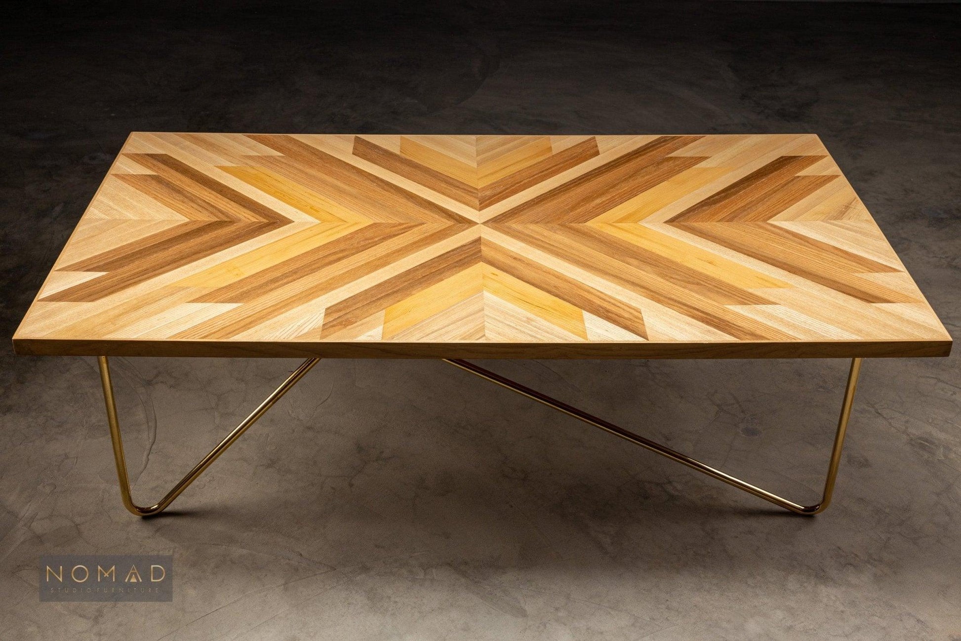 Chevron Coffee Table